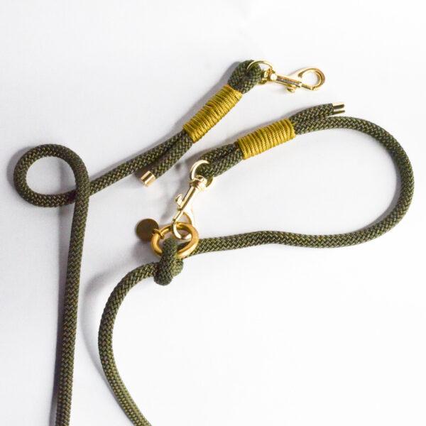 Puppy looplijn Army green
