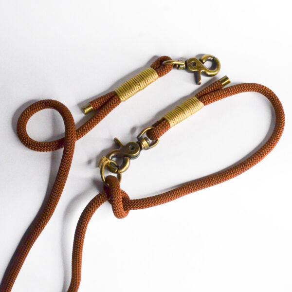 (Handsfree) Looplijn Chocolate brown