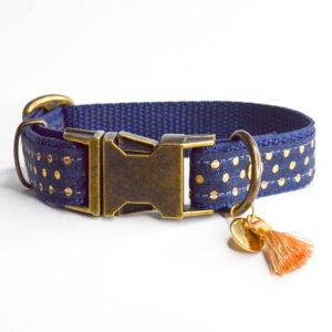 Halsband Golden Dots