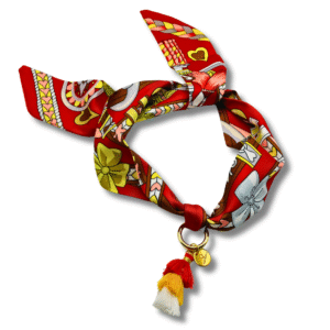 Bandana sjaal Red-brown-light grey