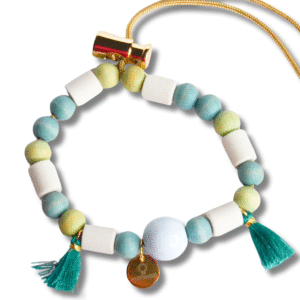 Anti-tekenketting Puppy green blue