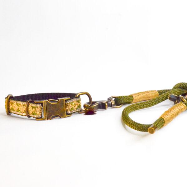 Halsband Glitter up! Olive - Afbeelding 2