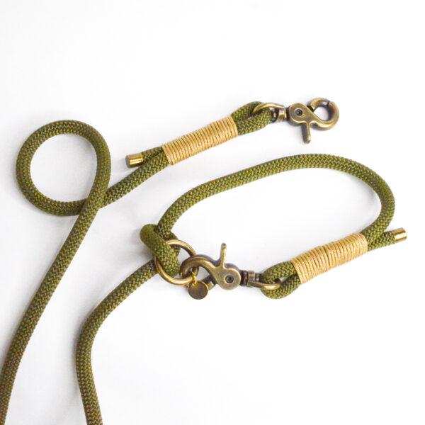 Halsband Glitter up! Olive - Afbeelding 3