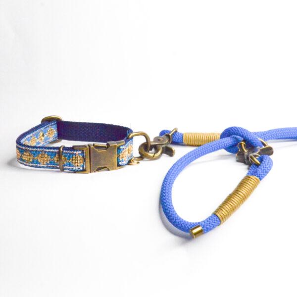 Halsband Glitter up! Bright blue - Afbeelding 2