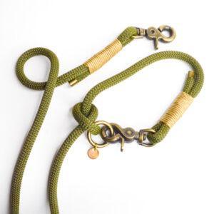 (Handsfree) Looplijn Olive green