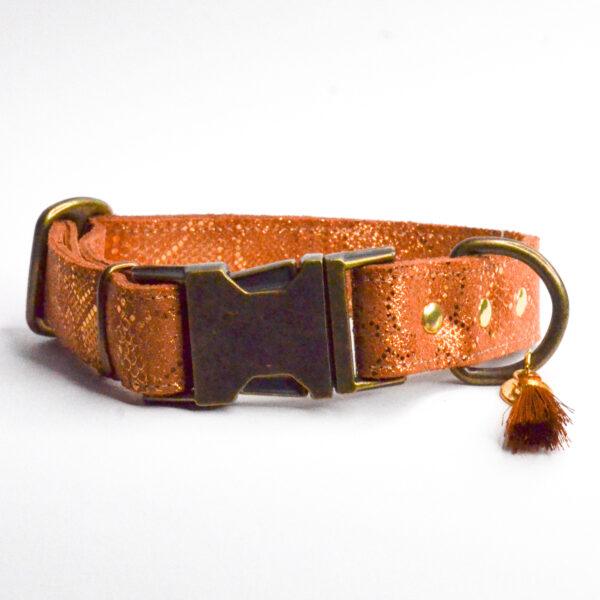 Leren halsband Bellissima